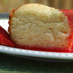 Lemon-Buttermilk Pound Cake with Strawberry Coulis