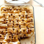 Ovenbaked Salted Caramel S’mores Casserole