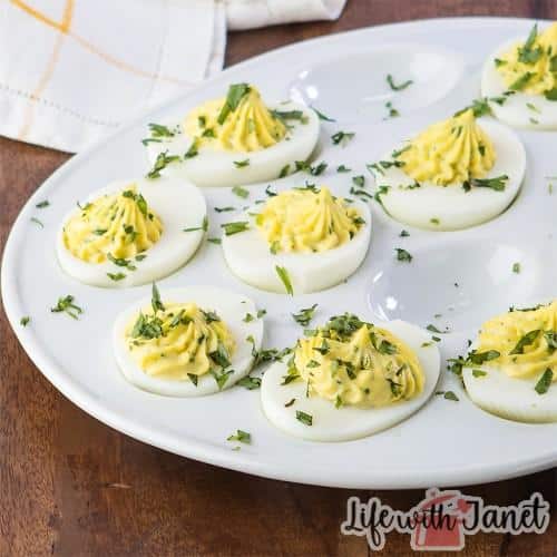 Tarragon Deviled Eggs