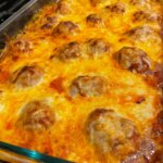 This meatball casserole is the perfect weekend dish