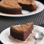 4-Ingredient Chocolate Mousse Cake (gluten-free)