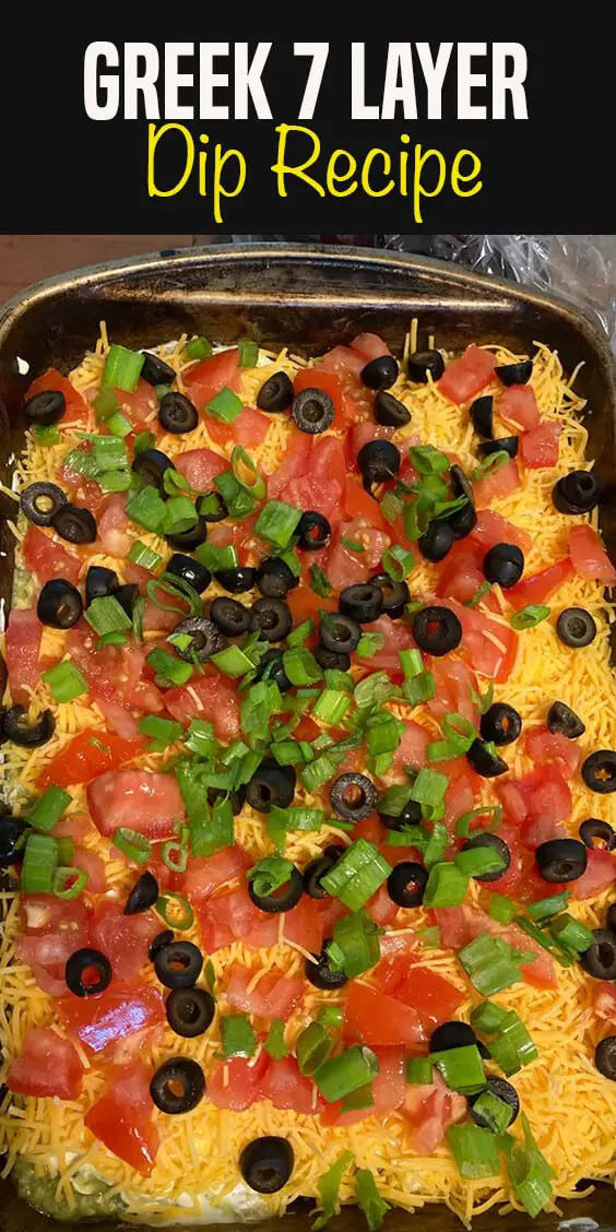 Greek 7 Layer Dip Recipe | HomeMade