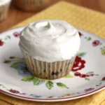 Chocolate Chip Coconut Milk Cupcakes with Coconut Cream Cheese Frosting