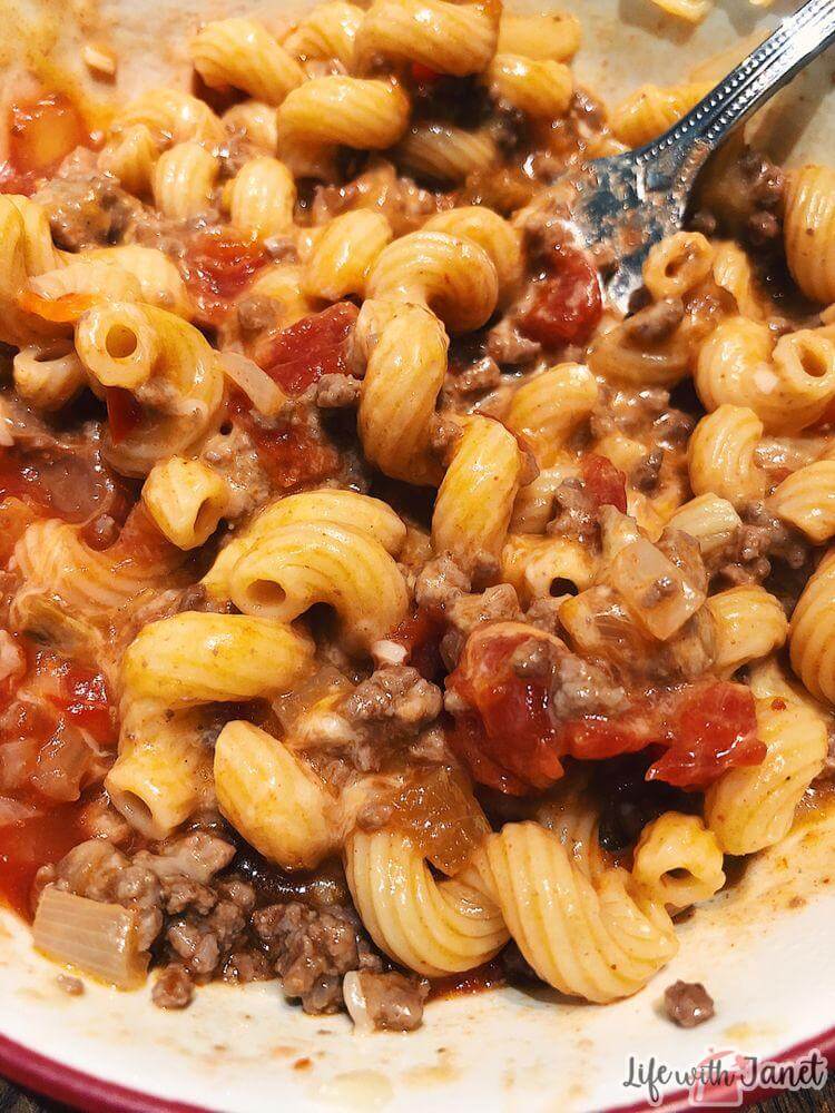 The BEST Taco Pasta Bake