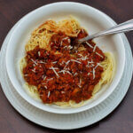 Freezer Friendly Spaghetti Meat Sauce