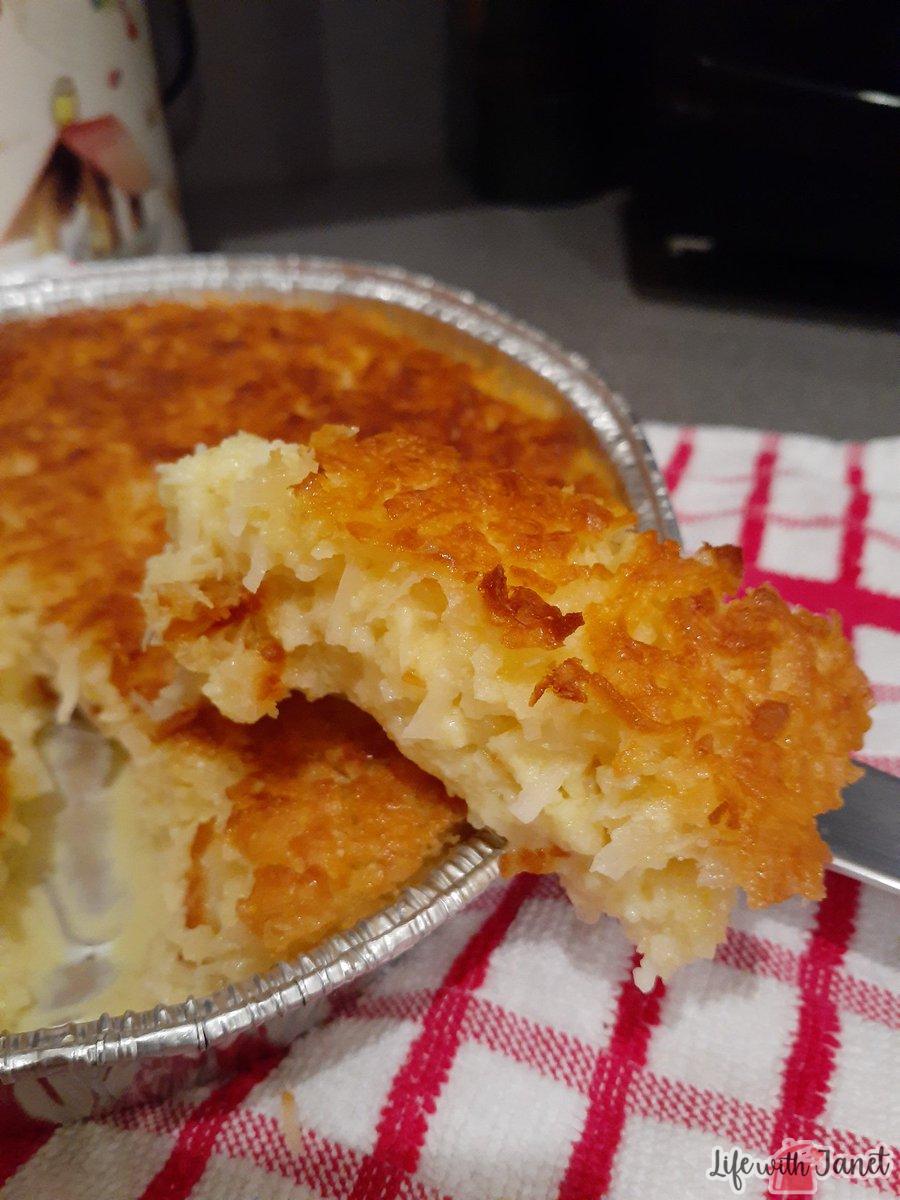 Crustless Coconut Pie-image