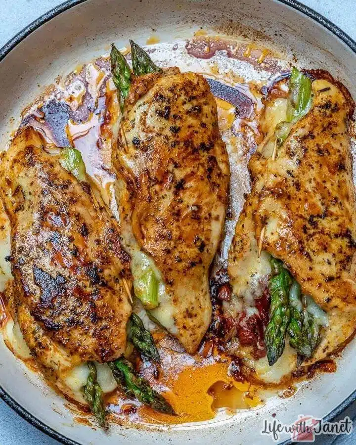 Asparagus Stuffed Chicken Breast – Life with Janet