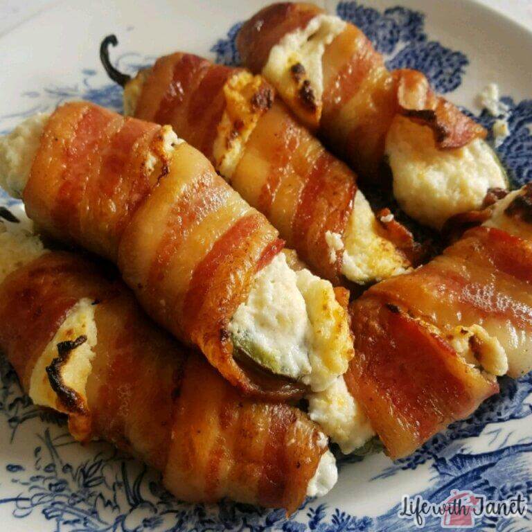 Bacon Wrapped Jalapeno Poppers