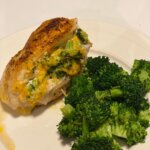 Broccoli Cheddar Stuffed Chicken