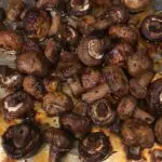 Balsamic Soy Roasted Garlic Mushrooms