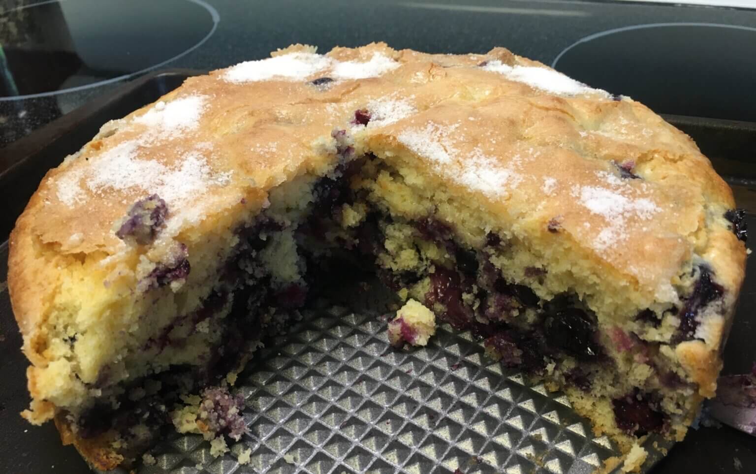 Blueberry Buttermilk Breakfast Cake