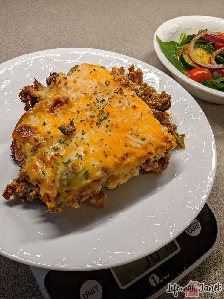 Low-Carb Bacon Cheeseburger Casserole-image
