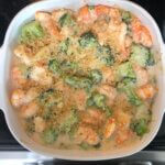Creamy Shrimp & Broccoli Alfredo Pasta