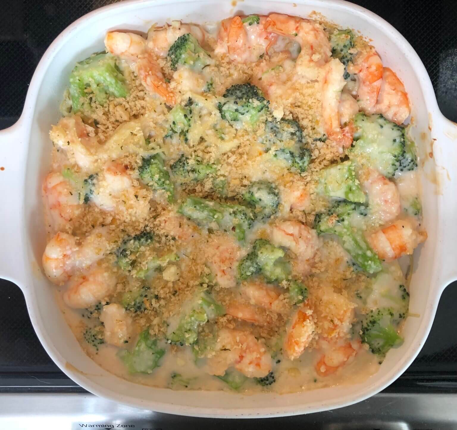 Creamy Shrimp & Broccoli Alfredo Pasta