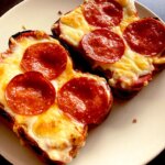 Garlic Toast Pizzas Recipe