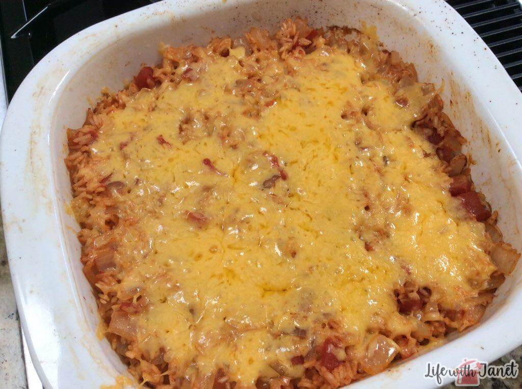 Spanish Rice Bake