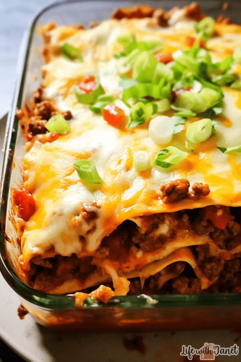 Easy Taco Lasagna