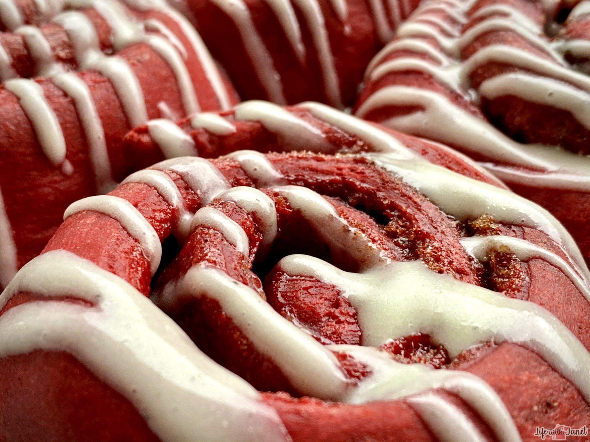 Red Velvet Cinnamon Rolls