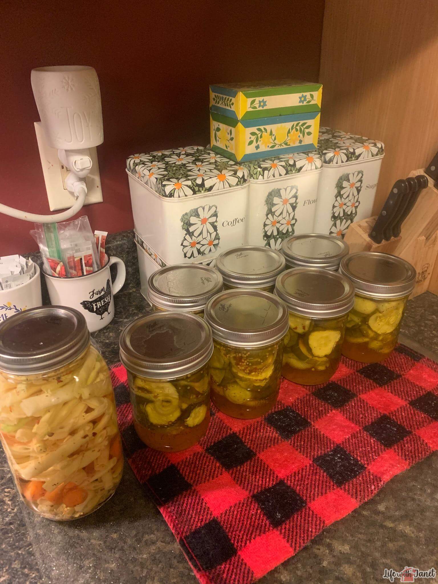 Sweet and Spicy Refrigerator Pickled