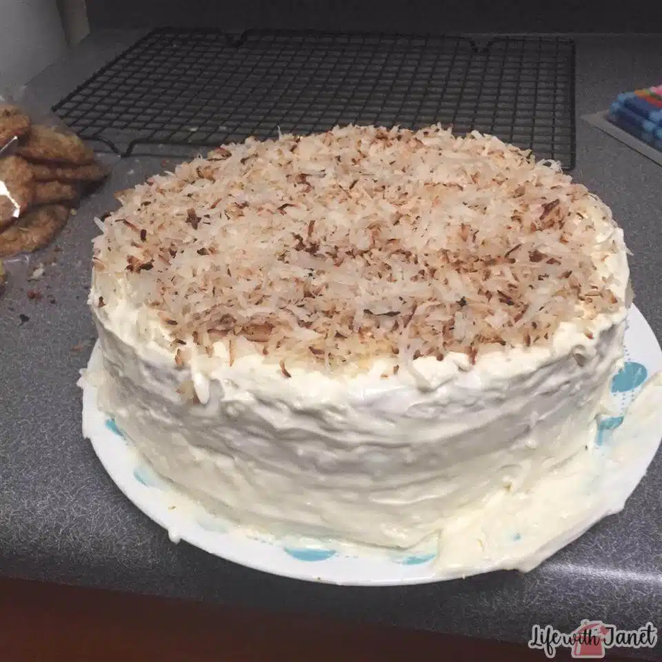 Coconut Cake With 7Minute Frosting