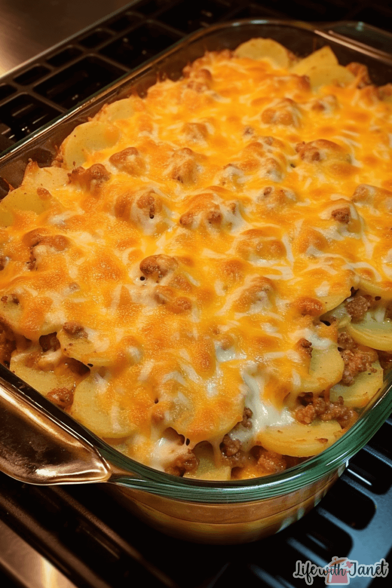 Hamburger Potato Casserole