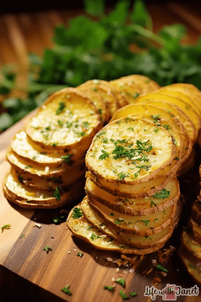 Sliced Baked Potatoes