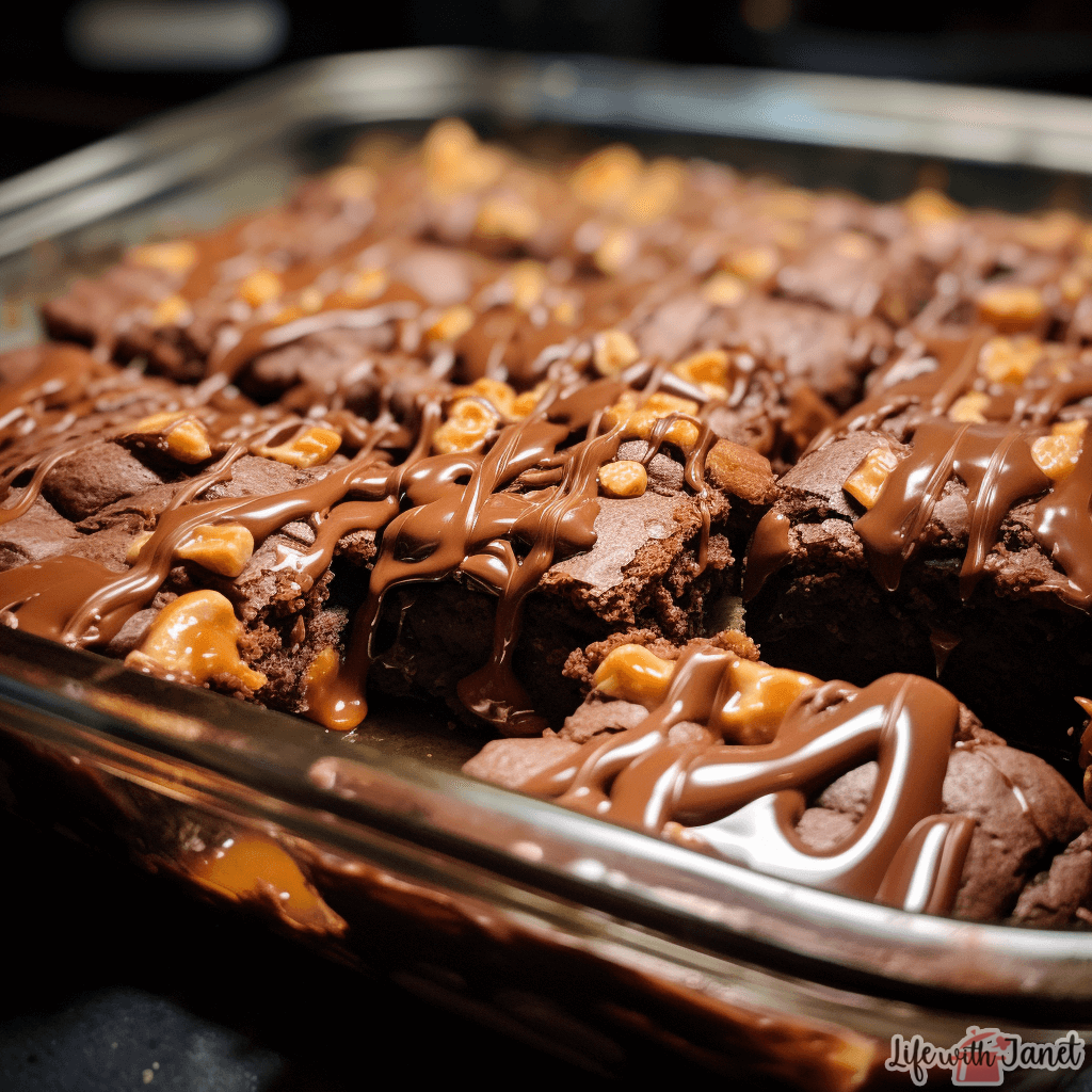 Snickers brownies