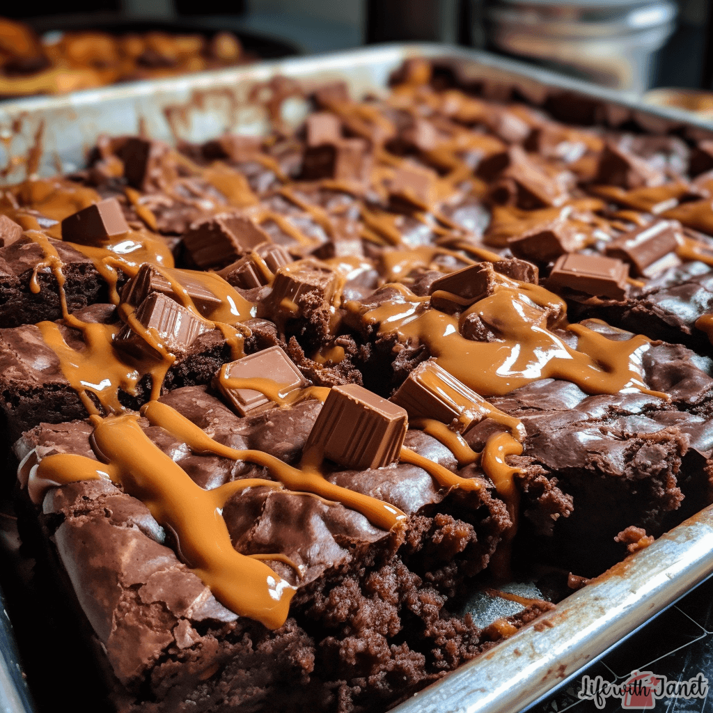 Snickers brownies