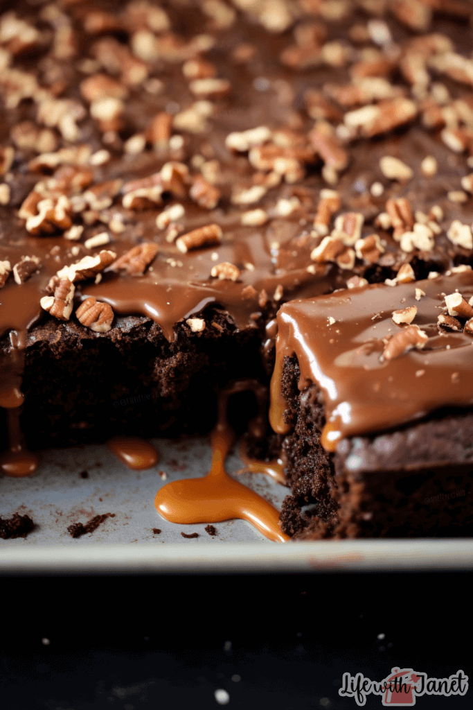 Texas Turtle Sheet Cake A Decadent Delight Texas Turtle Sheet Cake A Decadent Delight