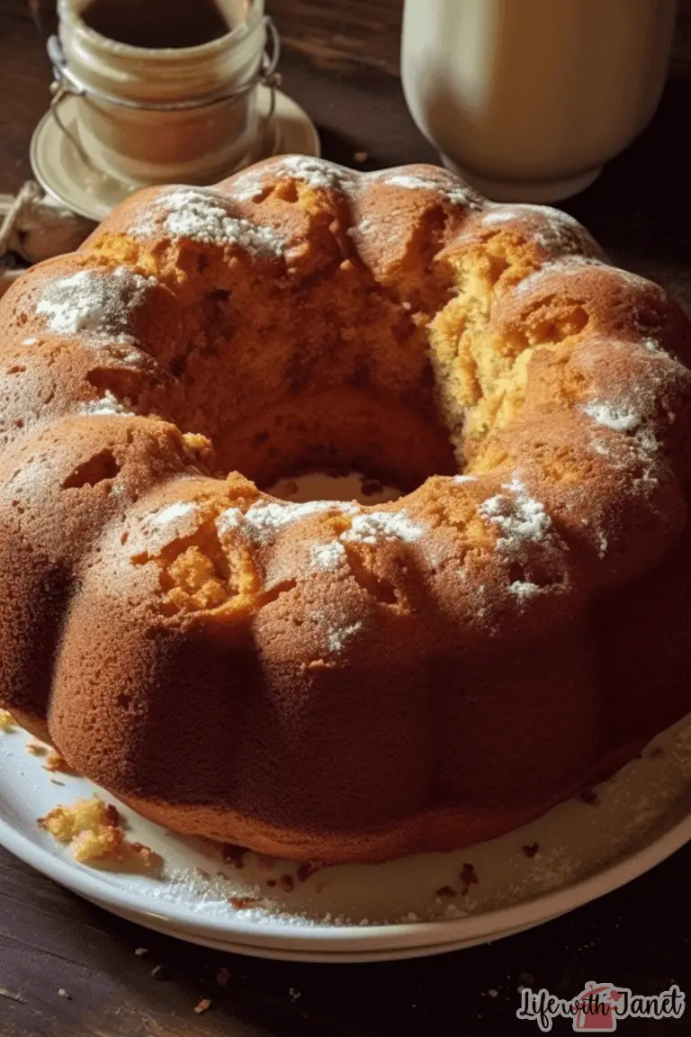 Apple Bundt Cake Drizzled with Caramel Sauce