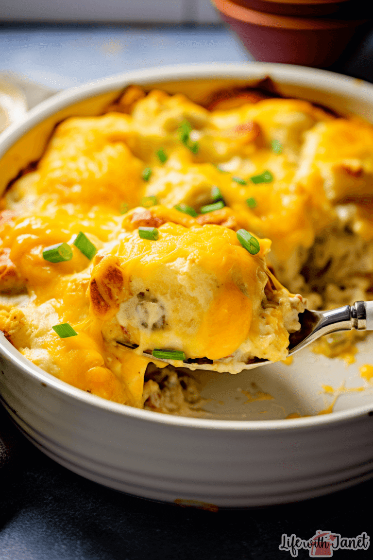 Chicken Bubble Biscuit Bake Casserole