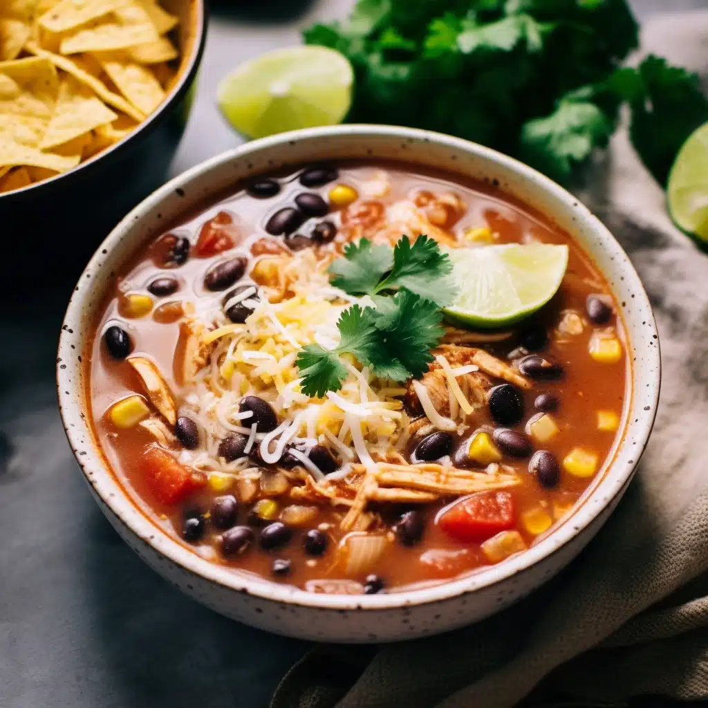 8 Can Chicken Taco Soup