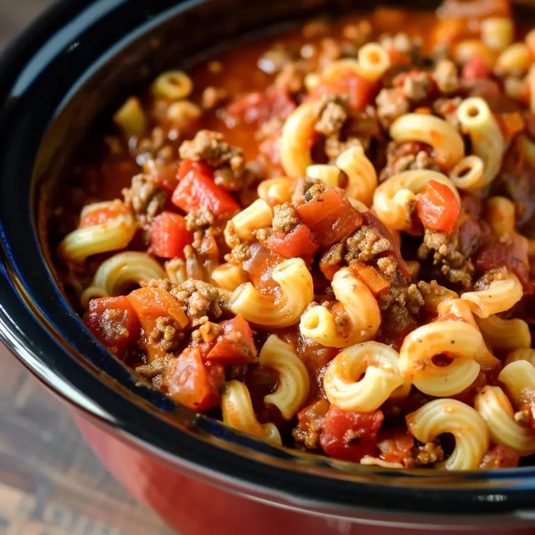 Crockpot Goulash