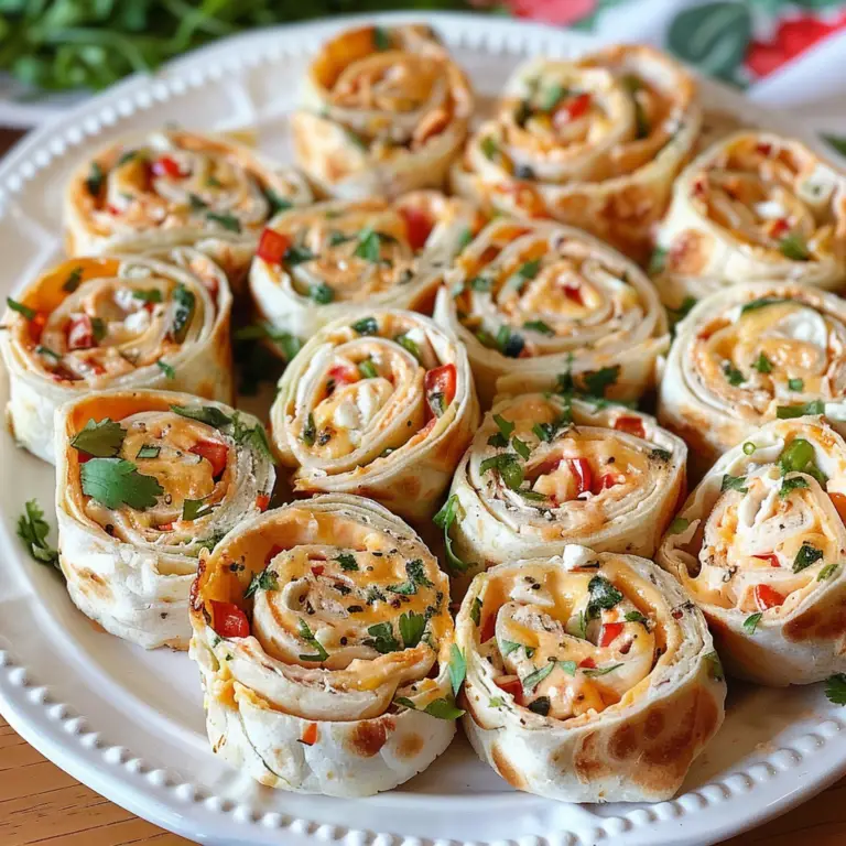 Easy Mexican Chicken Pinwheels