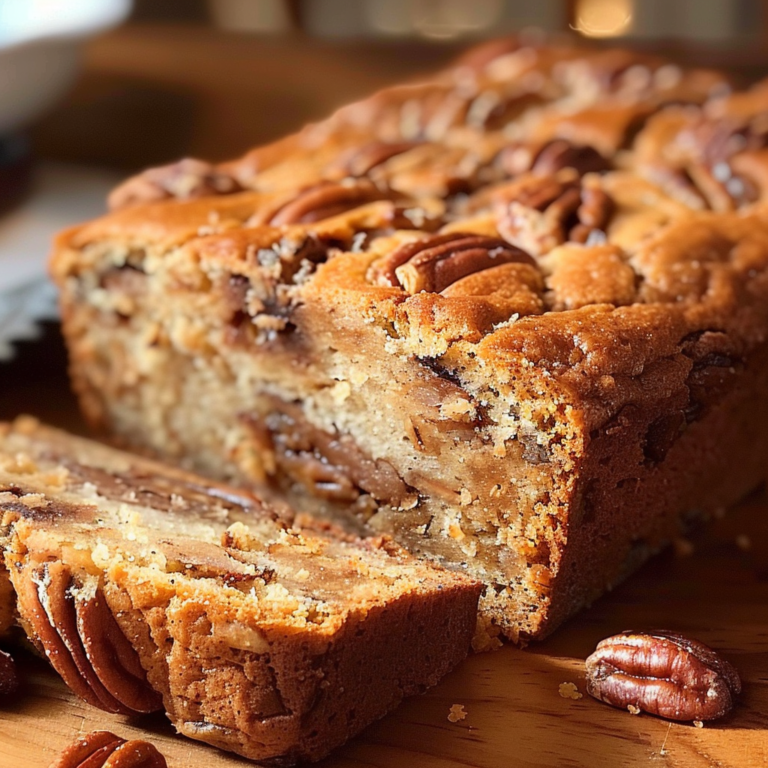 Sweet alabama pecan bread