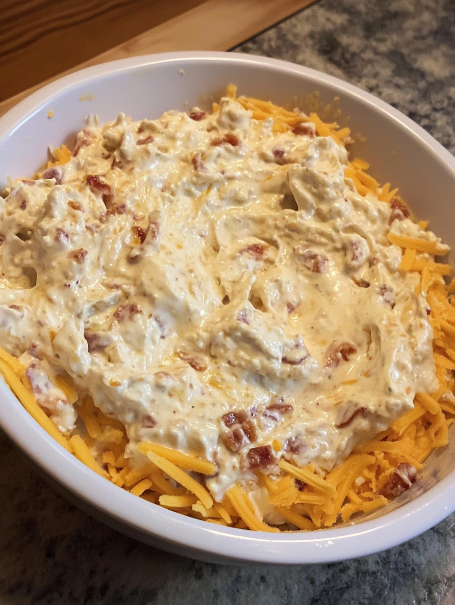 No name dip the ultimate 4 ingredient party dip