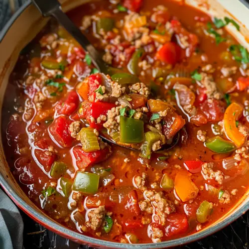 Stuffed Pepper Soup