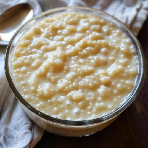 Homemade Tapioca Pudding Recipe