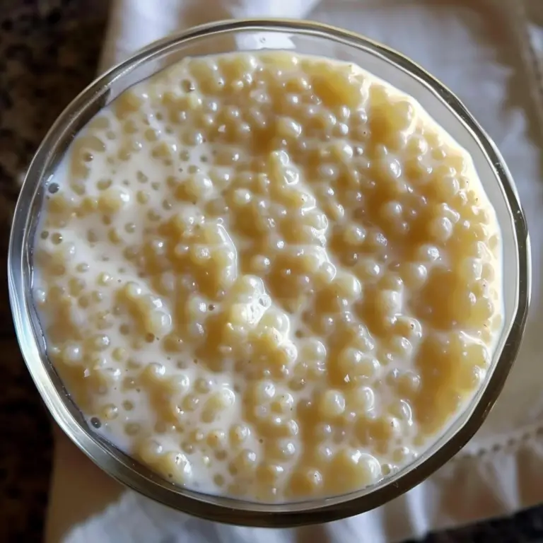 Homemade Tapioca Pudding Recipe 8804