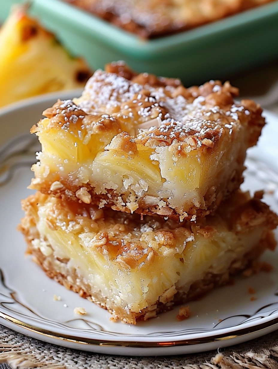 Pineapple Bliss Bars