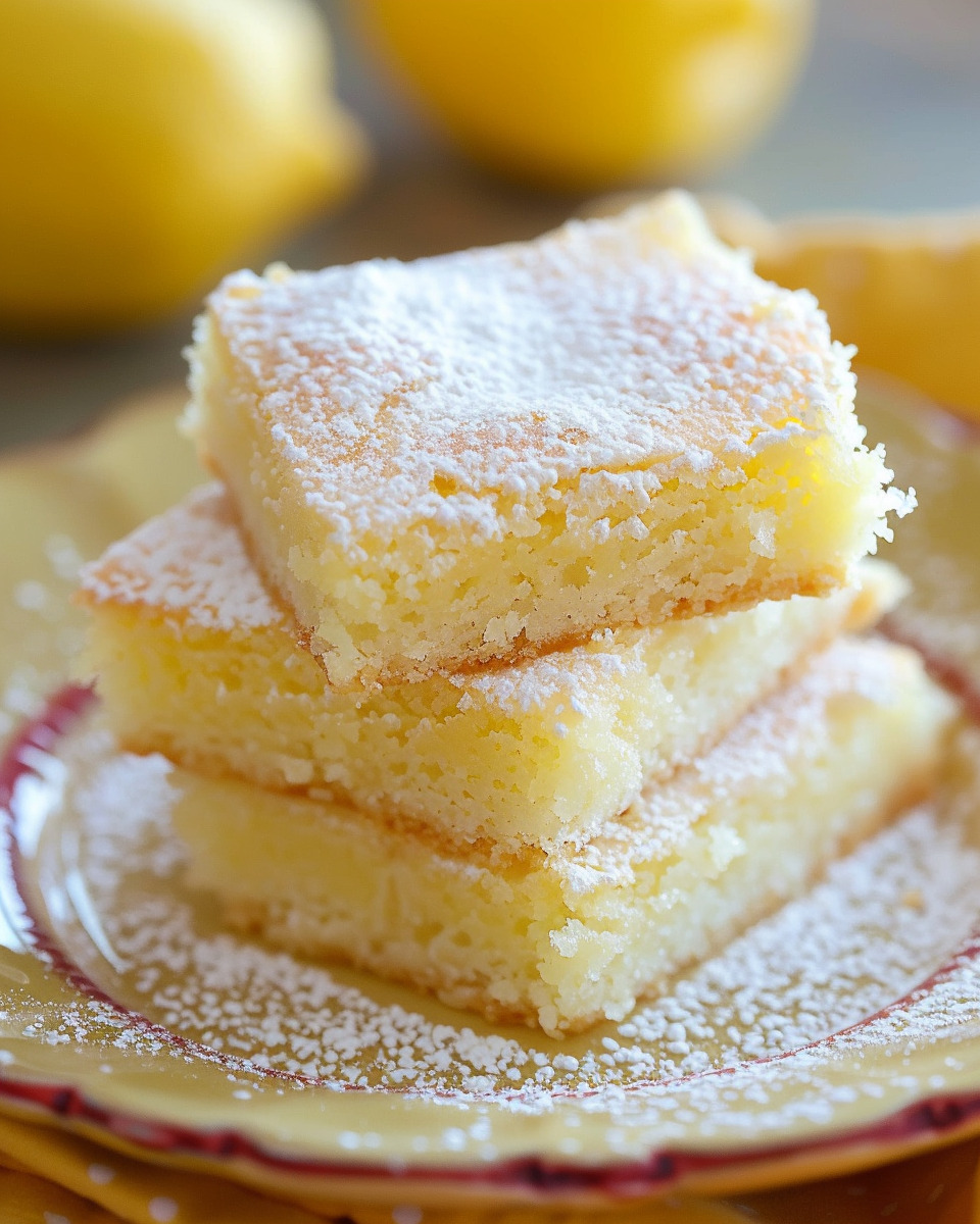 2 Ingredient Lemon Bars