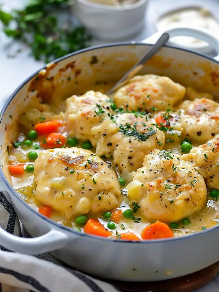 CHICKEN and DUMPLINGS