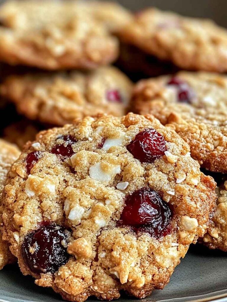 Coconut Cranberry Cookies