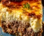 Savory Meat and Cheese Pie