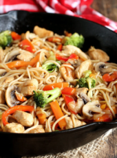 Stir-fried Chicken Noodle