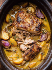 Slow Cooker Apple Cider Pork Roast