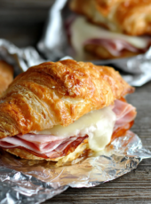 Ham Cheese Croissant Sandwiches