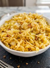 Crockpot Cabbage and Noodles (4 Ingredients)