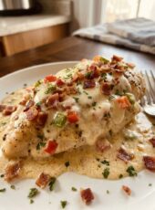 Texas Roadhouse Style Creamy Ranch Bacon Chicken Melt