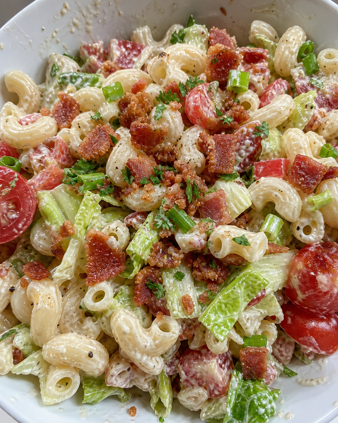 BLT Macaroni Salad